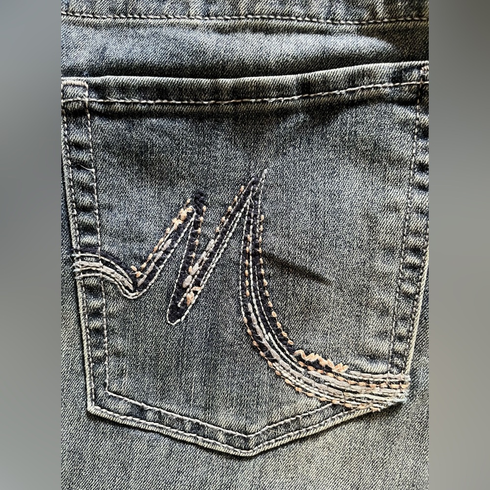 Maurice’s slim boot Denim Flex mid-rise blue jeans 16W regular length NWT - Picture 3 of 8